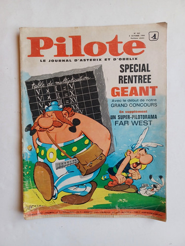 Pilote journal asterix - pilote, et