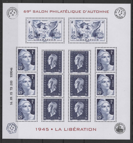 Timbres france feuillet - de,