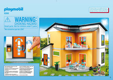 Playmobil 9266 maison moderne - maison,