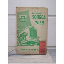Someca Tracteur DA50 - Catalogue pieces detachees