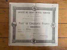 CREDIT MUTUEL AGRICOLE (CHAUMONT 52) (K)