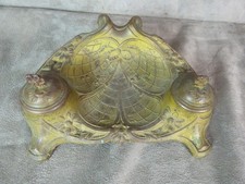 JOLI ENCRIER DOUBLE ancien, en