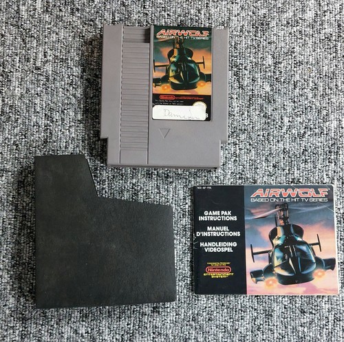 Airwolf nintendo nes loose pal - airwolf,