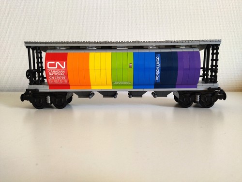 Lego city train moc - custom,