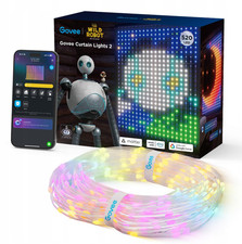 GOVEE Rideau LED RGBIC 520 couleurs Étanche IP65 Compatible avec Alexa