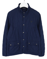 Gant The Control Pond Quilter Veste Homme LARGE À Zip Complet Matelassée