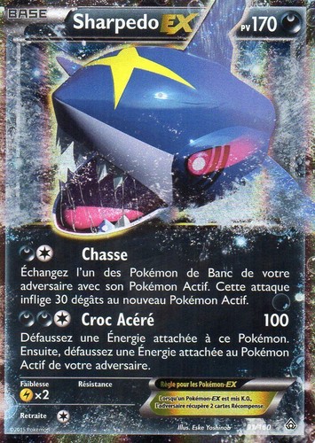 Sharpedo holo 170pv - sharpedo,