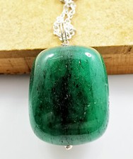 Pendentif tombereau émeraude