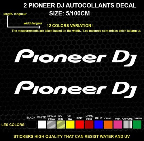 Pioneer logo autocollant - pioneer,