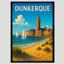 Affiche Poster mural DUNKERQUE