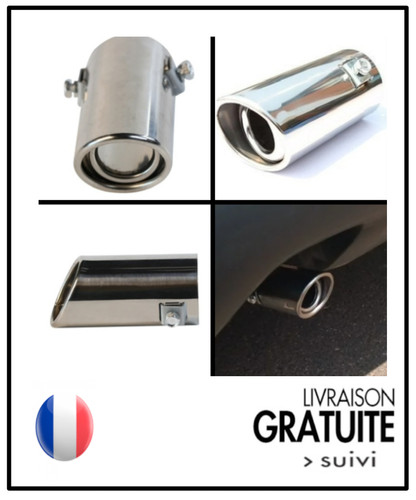 Embout echappement bordure - embout,