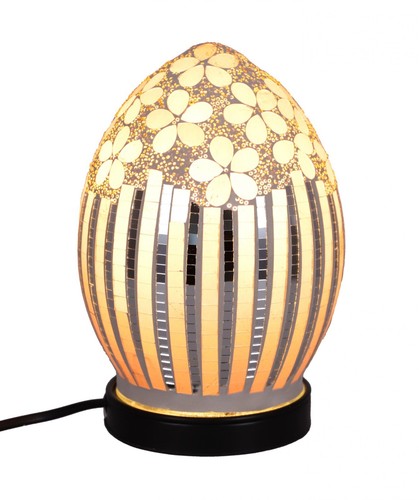 Lampe table mosaïque idée - table,