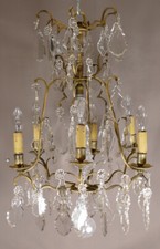 Lustre Cage De Style Louis XV