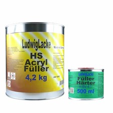 5 KG Kit 2K Acrylique Stylo Gris Protection de Base Anti-rouille pour Peinture