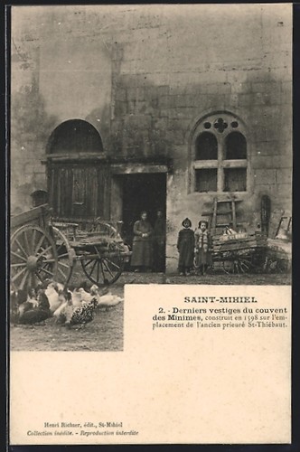 Cpa saint mihiel - saint-mihiel,, derniers
