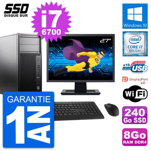 Tour z240 ecran 27 - pc,