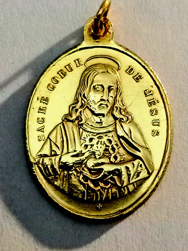 Médaille religieuse ancienne - religieuse,
