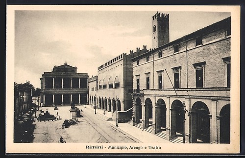 Rimini municipio arengo e - municipio,,