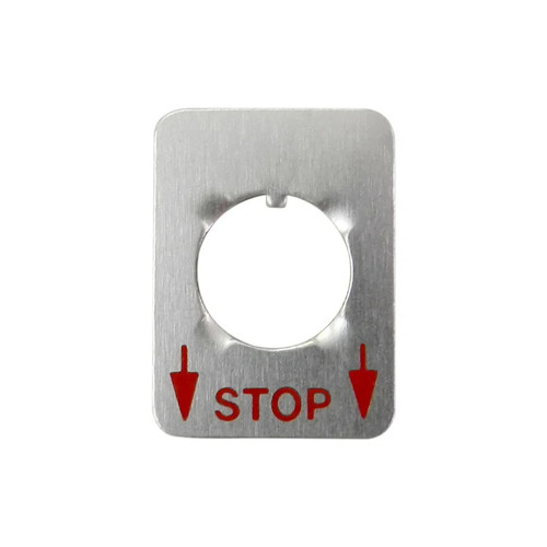 Plaque stop stihl - plaque,