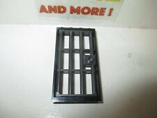 Lego - 1x Door Porte Porta Tür 1x4x6 Grille 60596 + 60621 Black/Pearl Dark Gray