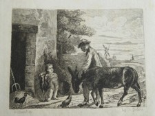 L. BRANDT (XIX) GRAVURE EAU