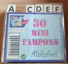 Set neuf - 30 Tampons bois