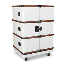 Modèles Authentiques Polo Club BAR Valise Whiskey Armoire Étagère à Vin Vintage