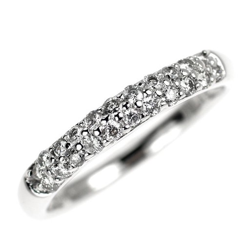 Bague diamant k18wg ct - bague,