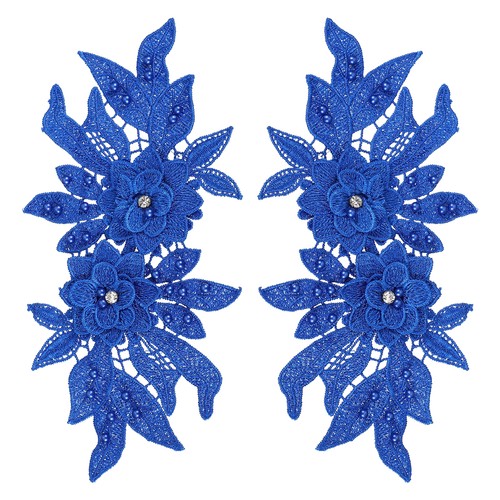 2pcs 10x5 fleur - 2pcs, 10x5"