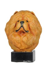 Chow Chow Figurine Peinte À