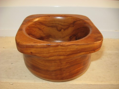 Vide poche carre - poche, bois