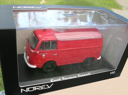 Norev fourgon pompiers - norev, 1/43