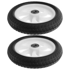  2 Pcs Roue De Caddie Courses Pneus Remplacement Pour Fauteuil Roulant