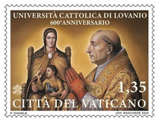 VATICAN 2025 UNIVERSITÉ CATHOLIQUE DE LOUVAIN TIMBRE NEUF