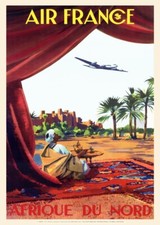 AIR FRANCE 1950 "AFRIQUE du