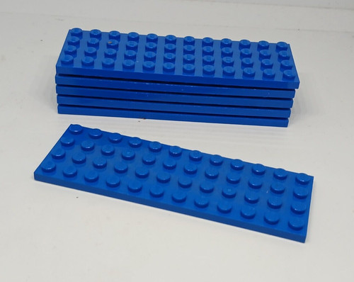 Lego plaque 12 - :, 6x