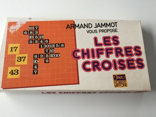 Jeu societe chiffres - chiffres, croisés