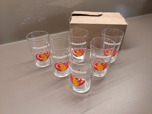 Rare orangina anciens verres - rare,