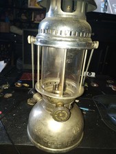 OLD VINTAGE BABY PETROMAX NO.821 KEROSENE LANTERN LAMP ORIGINAL GLOBE GERMANY
