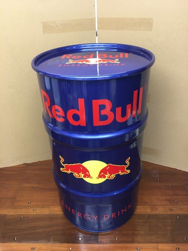 Baril métal red bull - baril,