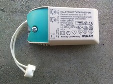 3 x Alimentation  électronique / transfo OSRAM 12v 70va  halogene + douille