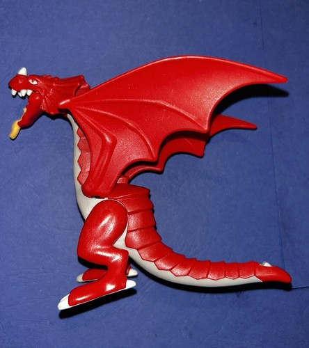 Dragon rouge playmobil - dragon,
