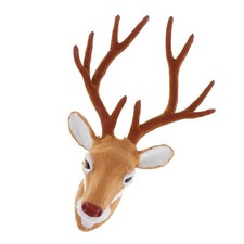 Tête De Cerf En Peluche