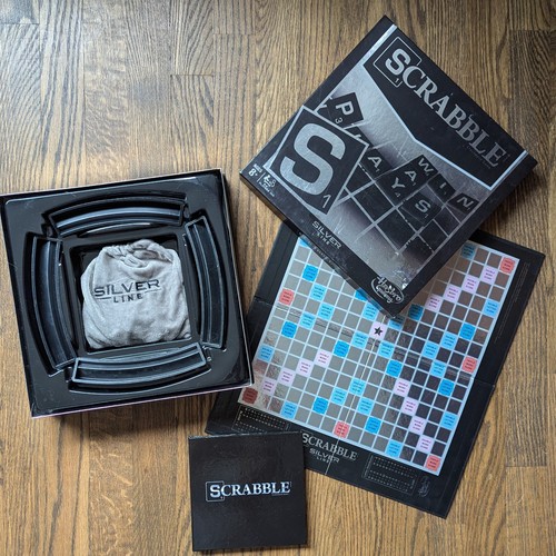 Scrabble silver line edition - silver,