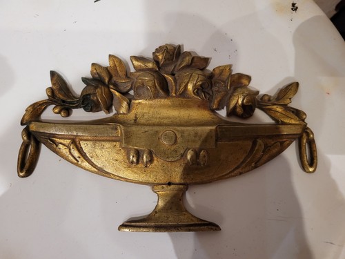 Ancien fronton ornement - ancien, fronton,ornement,bronze