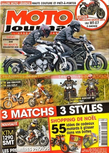 Moto journal 2124 yamaha 125 - journal,