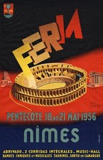 Affiche de la Feria de Nîmes