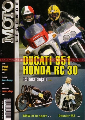 Moto legende 135 - mz, 250
