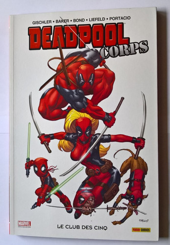 Deadpool corps club des - le,