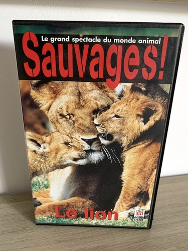 Vhs sauvages lion - sauvages!,